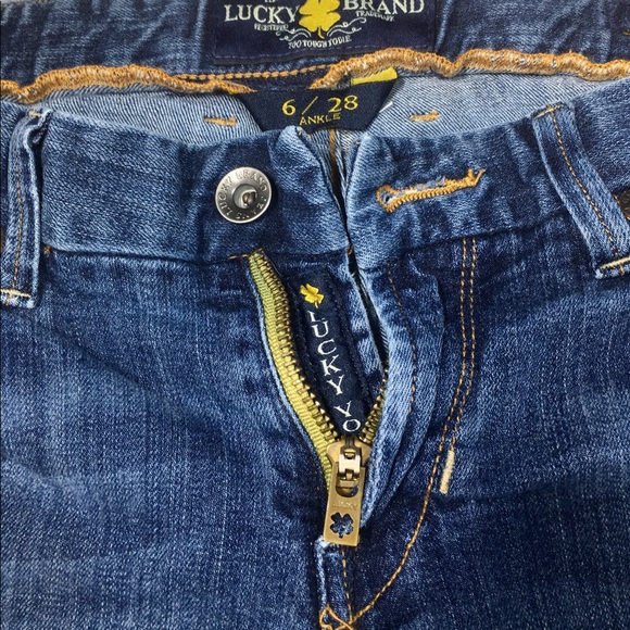 lucky brand jeans zipper lucky you